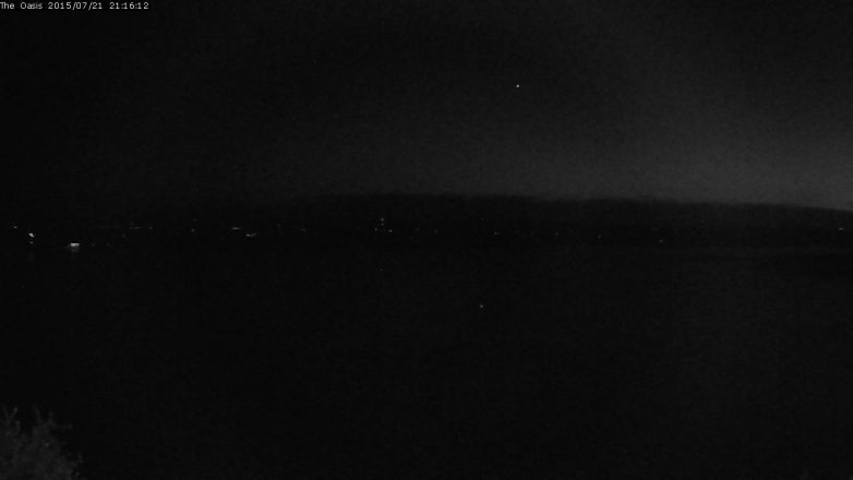 Lake Travis webcam, July 21, 2015 8:20 PM CT