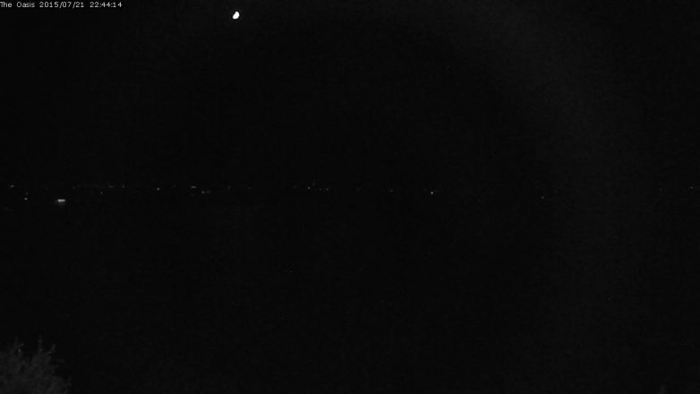Lake Travis webcam, July 21, 2015 9:50 PM CT