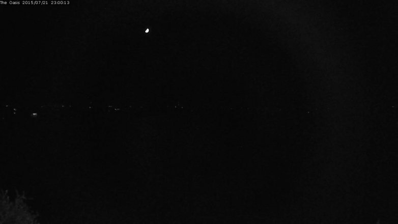 Lake Travis webcam, July 21, 2015 10:05 PM CT