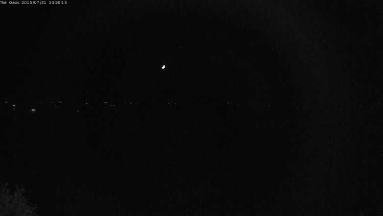 Lake Travis webcam, July 21, 2015 10:35 PM CT