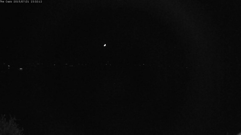 Lake Travis webcam, July 21, 2015 10:40 PM CT