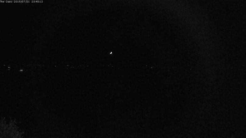 Lake Travis webcam, July 21, 2015 10:45 PM CT