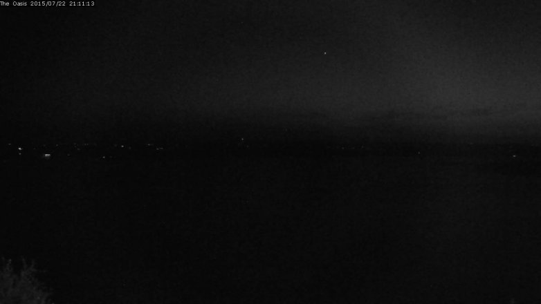 Lake Travis webcam, July 22, 2015 8:15 PM CT