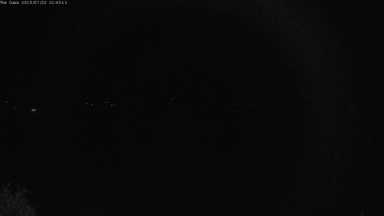 Lake Travis webcam, July 22, 2015 8:50 PM CT