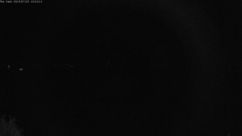 Lake Travis webcam, July 22, 2015 9:30 PM CT