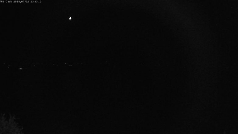 Lake Travis webcam, July 22, 2015 10:40 PM CT
