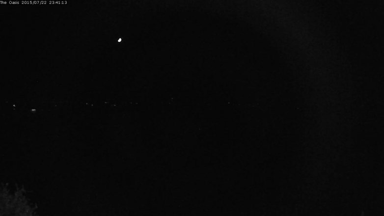 Lake Travis webcam, July 22, 2015 10:50 PM CT