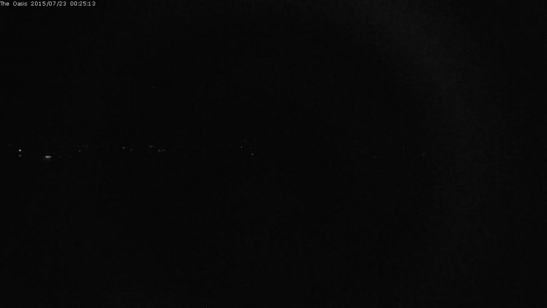 Lake Travis webcam, July 22, 2015 11:30 PM CT