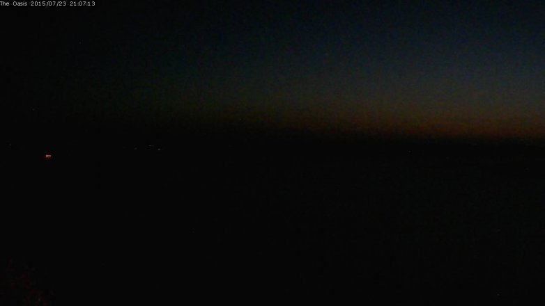 Lake Travis webcam, July 23, 2015 8:15 PM CT