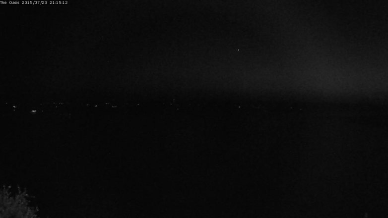 Lake Travis webcam, July 23, 2015 8:20 PM CT