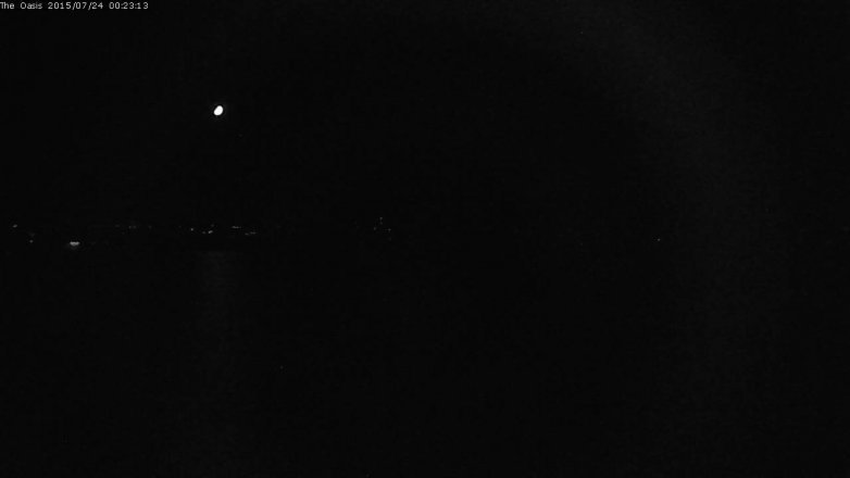 Lake Travis webcam, July 23, 2015 11:30 PM CT