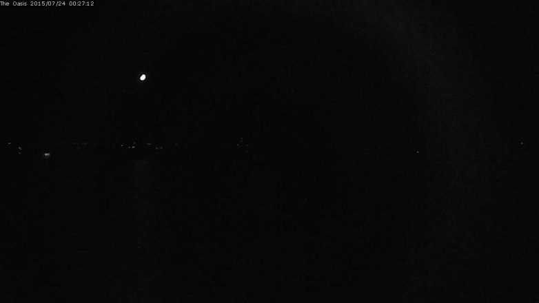 Lake Travis webcam, July 23, 2015 11:35 PM CT