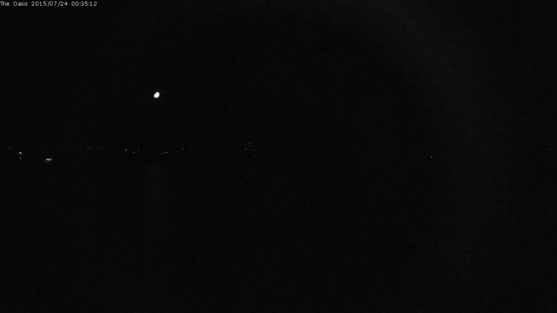 Lake Travis webcam, July 23, 2015 11:40 PM CT