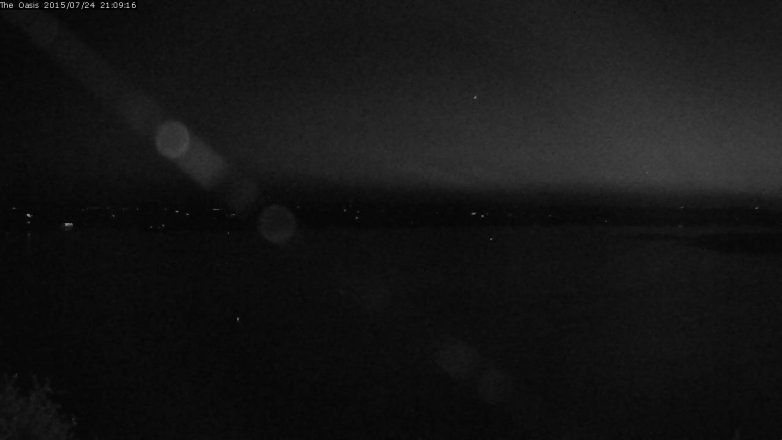Lake Travis webcam, July 24, 2015 8:15 PM CT