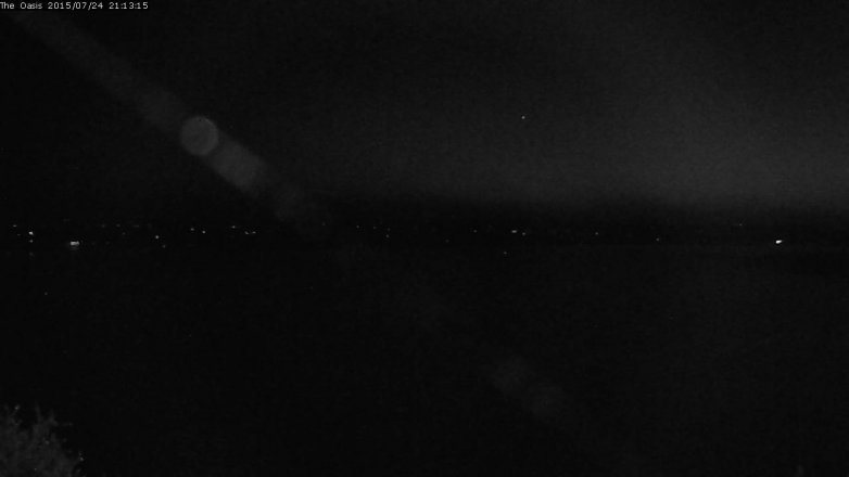 Lake Travis webcam, July 24, 2015 8:20 PM CT