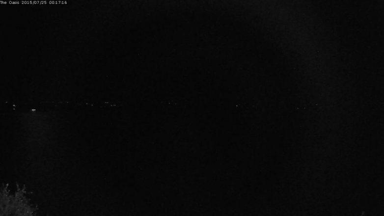 Lake Travis webcam, July 24, 2015 11:25 PM CT