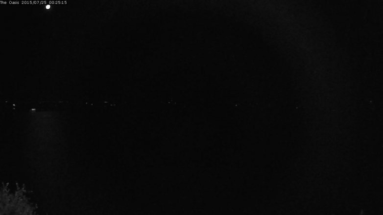Lake Travis webcam, July 24, 2015 11:30 PM CT
