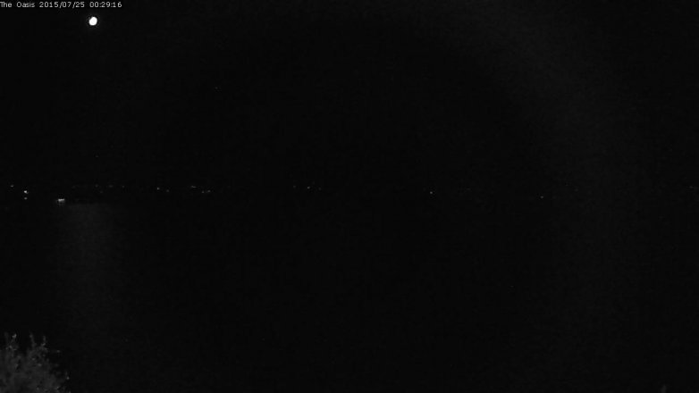 Lake Travis webcam, July 24, 2015 11:35 PM CT