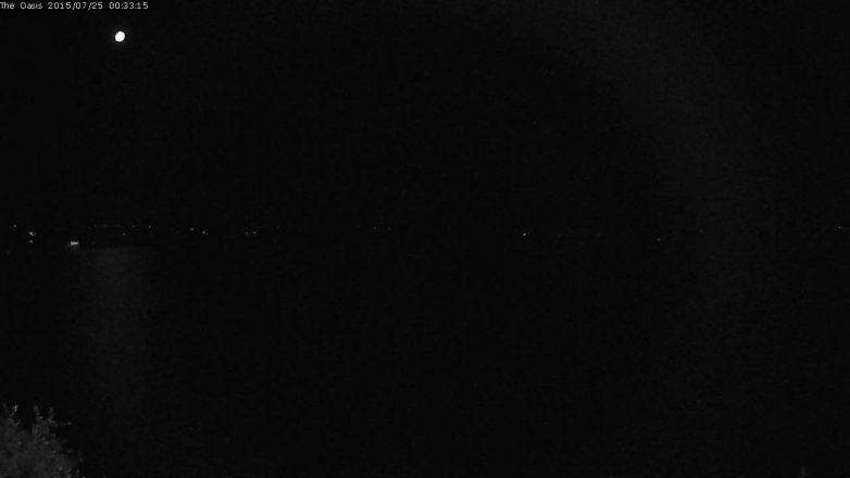 Lake Travis webcam, July 24, 2015 11:40 PM CT