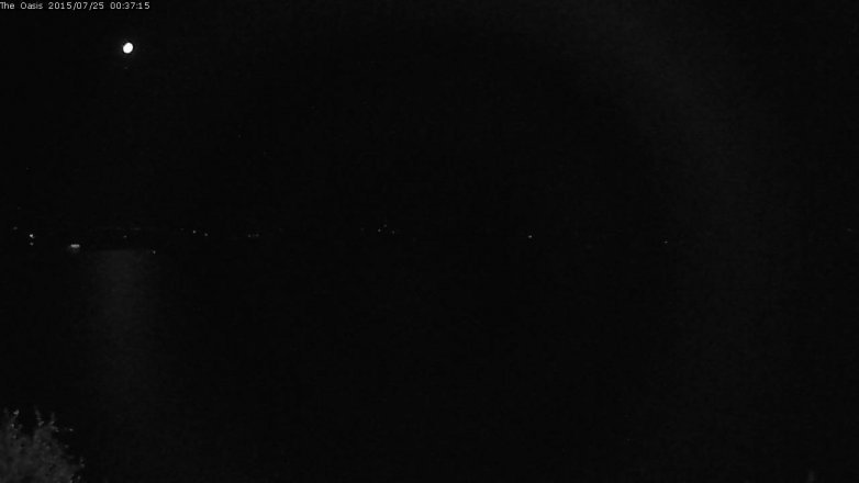 Lake Travis webcam, July 24, 2015 11:45 PM CT