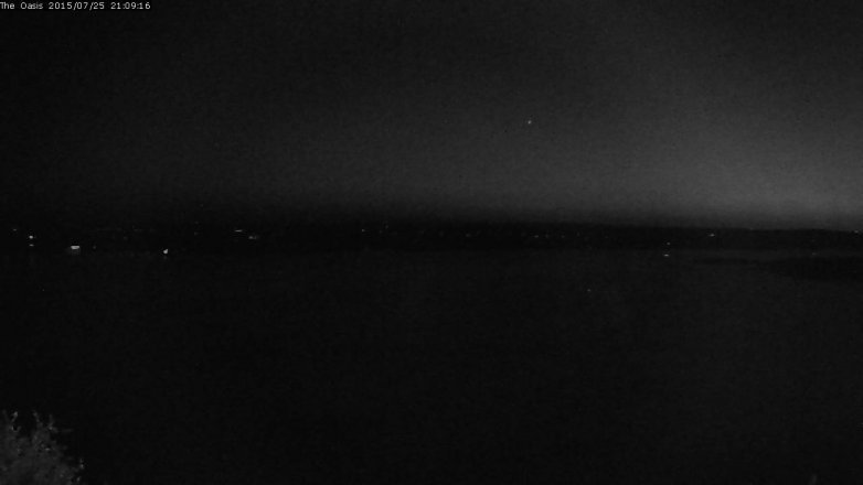 Lake Travis webcam, July 25, 2015 8:15 PM CT