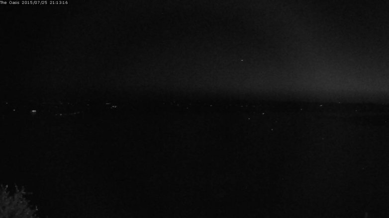 Lake Travis webcam, July 25, 2015 8:20 PM CT