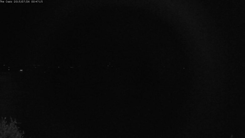 Lake Travis webcam, July 25, 2015 11:55 PM CT