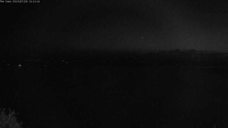 Lake Travis webcam, July 26, 2015 8:15 PM CT