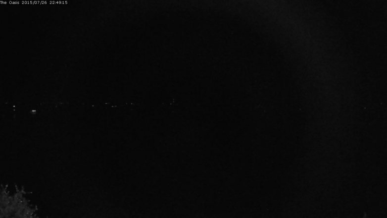 Lake Travis webcam, July 26, 2015 9:55 PM CT