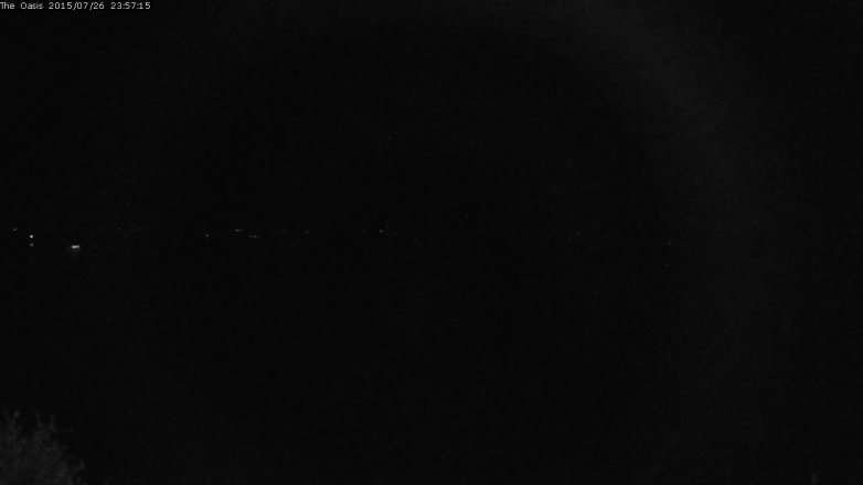Lake Travis webcam, July 26, 2015 11:05 PM CT