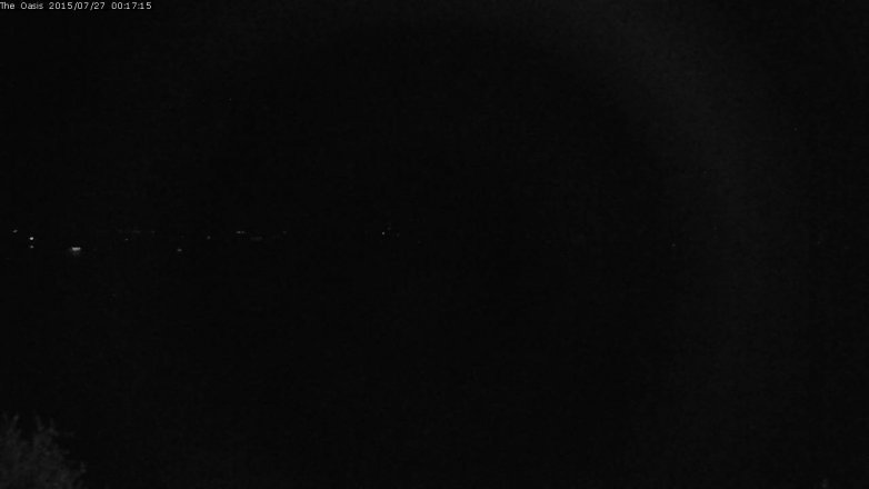Lake Travis webcam, July 26, 2015 11:25 PM CT