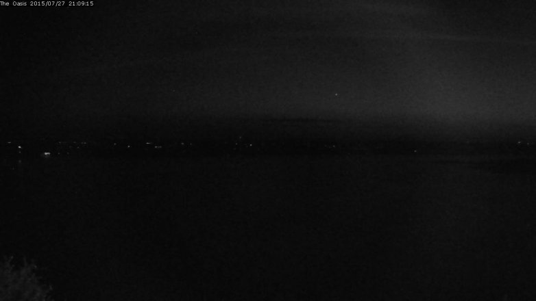 Lake Travis webcam, July 27, 2015 8:15 PM CT