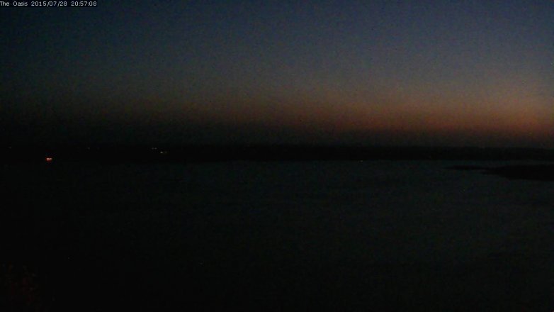 Lake Travis webcam, July 28, 2015 8:05 PM CT