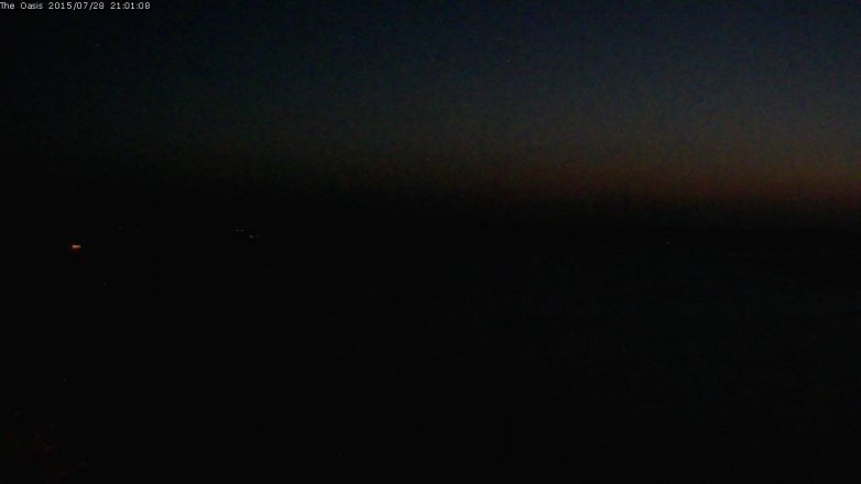 Lake Travis webcam, July 28, 2015 8:10 PM CT