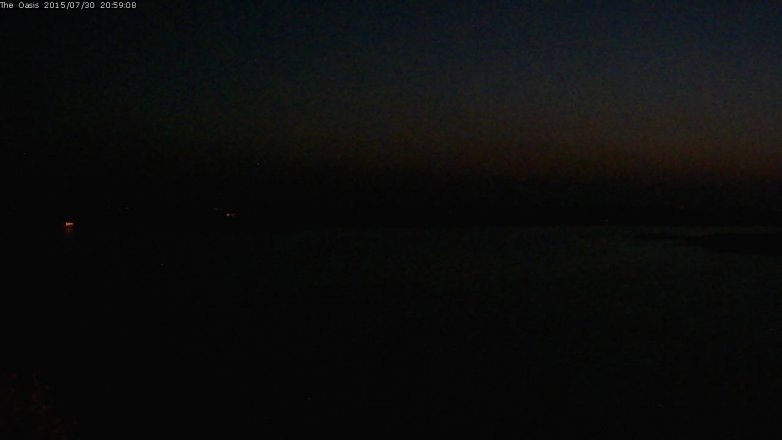 Lake Travis webcam, July 30, 2015 8:05 PM CT
