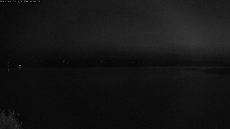 Lake Travis webcam, July 30, 2015 8:10 PM CT