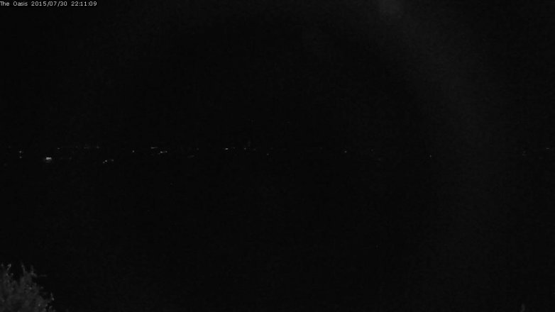Lake Travis webcam, July 30, 2015 9:15 PM CT