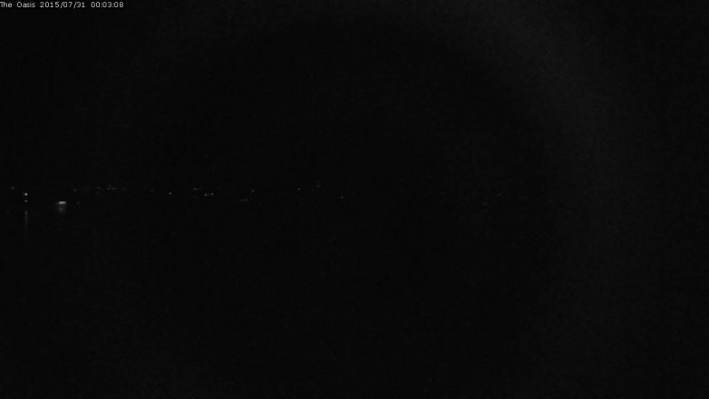 Lake Travis webcam, July 30, 2015 11:10 PM CT