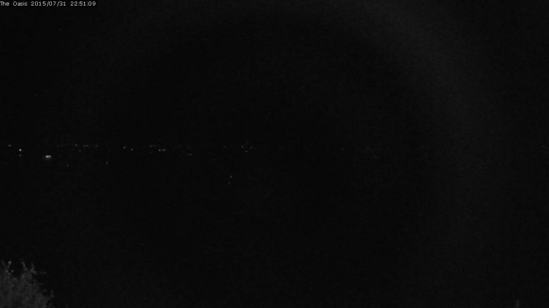 Lake Travis webcam, July 31, 2015 10:00 PM CT