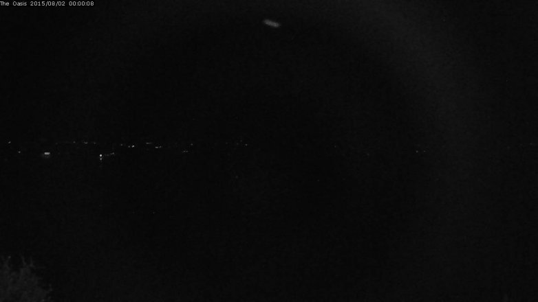 Lake Travis webcam, August 1, 2015 11:05 PM CT