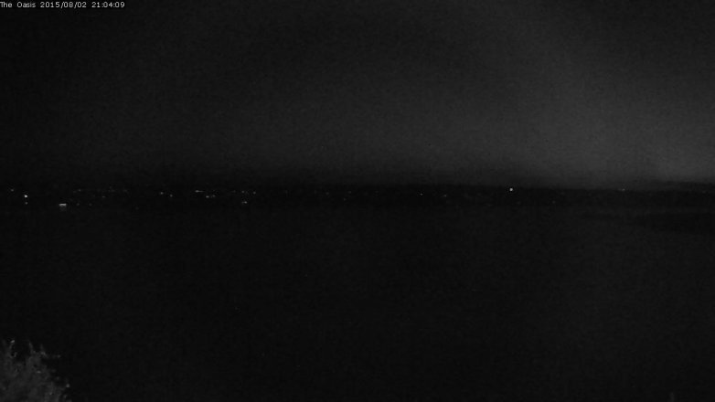 Lake Travis webcam, August 2, 2015 8:10 PM CT