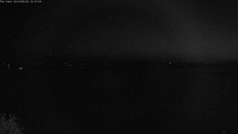 Lake Travis webcam, August 2, 2015 8:15 PM CT