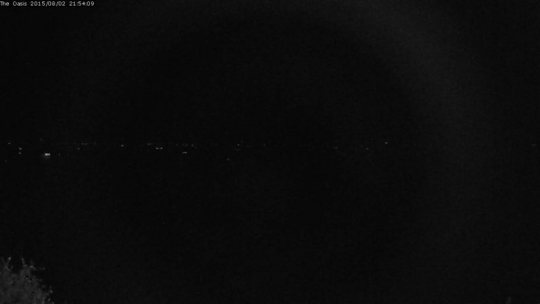 Lake Travis webcam, August 2, 2015 9:00 PM CT