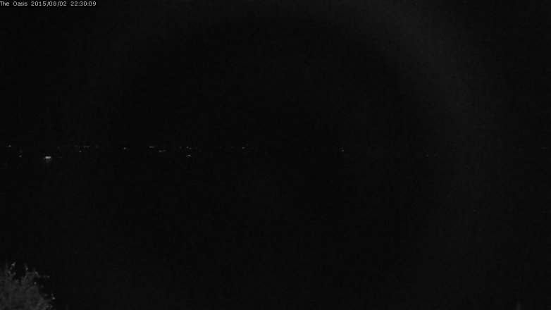 Lake Travis webcam, August 2, 2015 9:35 PM CT