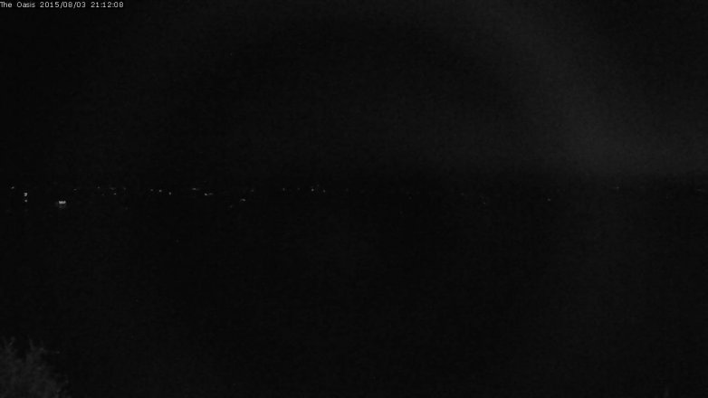 Lake Travis webcam, August 3, 2015 8:20 PM CT