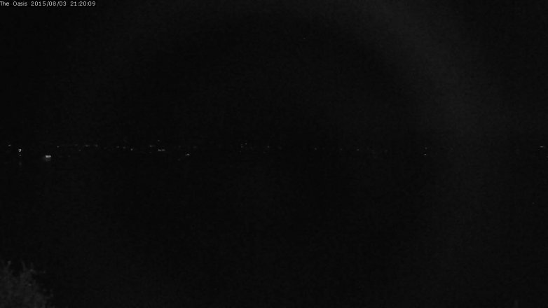 Lake Travis webcam, August 3, 2015 8:25 PM CT