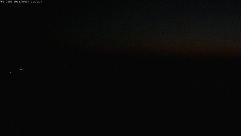 Lake Travis webcam, August 4, 2015 8:05 PM CT