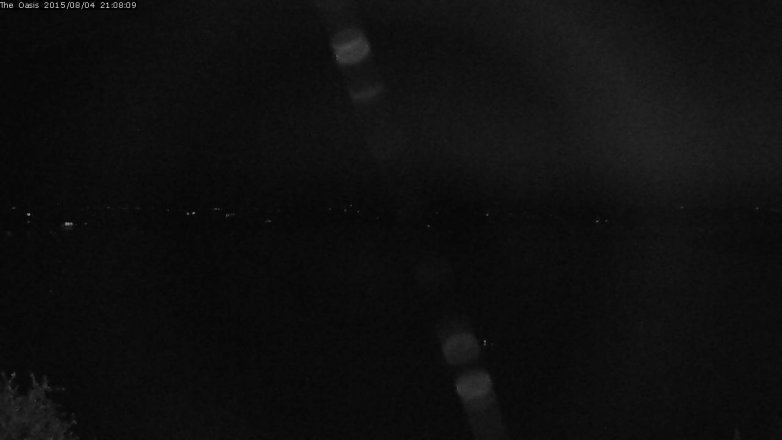 Lake Travis webcam, August 4, 2015 8:15 PM CT