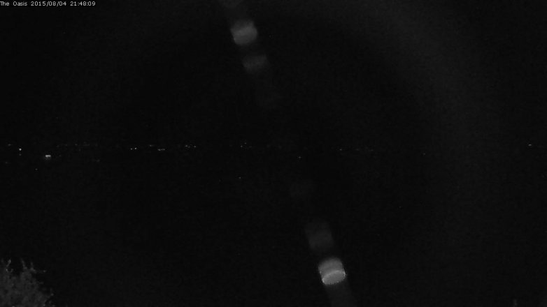 Lake Travis webcam, August 4, 2015 8:55 PM CT