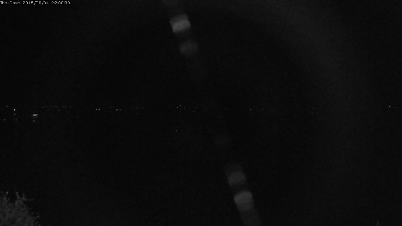 Lake Travis webcam, August 4, 2015 9:05 PM CT